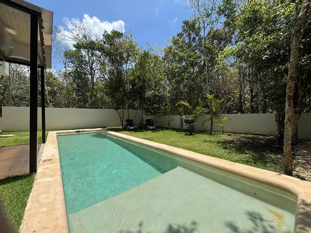 Beautiful Villa 3Br Private Pool And Jacuzzi Tulum Mexico